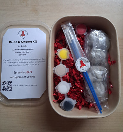 4 Gnugget Paint-a-Gnome Kit